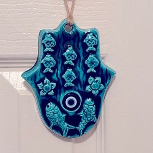 Ceramics Wall Art Evil Eye
